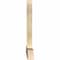 Ekena Millwork Eugene Rough Sawn Timber Gable Bracket, Douglas Fir, 84"W x 42"H x 4"D x 6"F, 12/12 Pitch GBW084X42X0406EUG00RDF - alternate 5